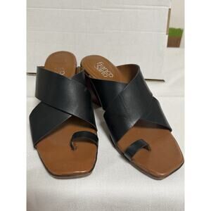 Franco Sarto Black Safia Sandal Shoe Size 8 M
